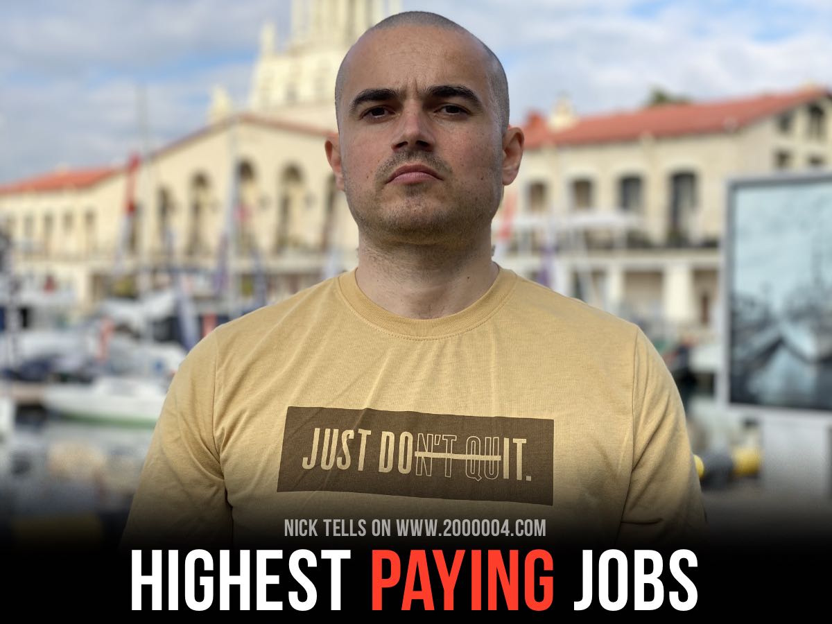 Jobs that pay big money